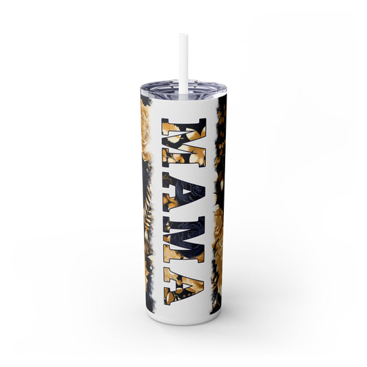 Mother's Day Skinny Tumbler with Straw, 20oz