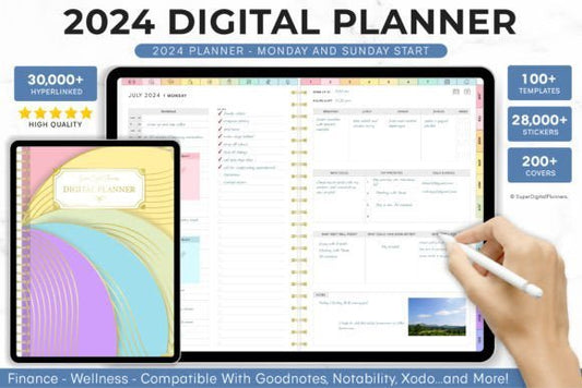 2024 Digital Planner - Digital Product Store