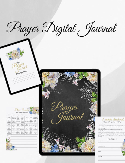 Prayer Journal - Digital Product Store