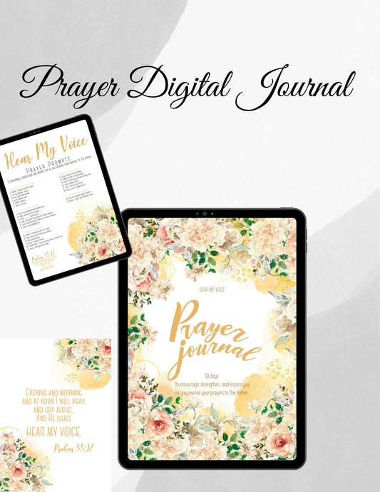 Prayer Digital Journal - Digital Product Store