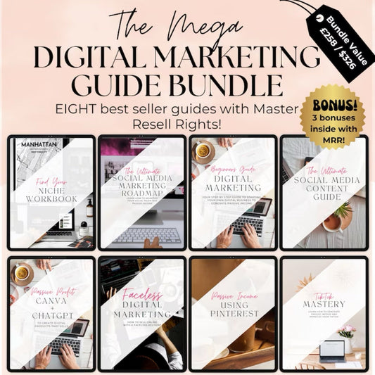 Digital Marketing Guide Bundle - Digital Product Store