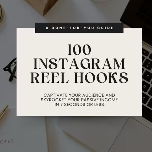 100 Instagram Reel Hook - Digital Product Store