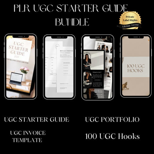 UGC Starter Guide Bundle - Digital Product Store