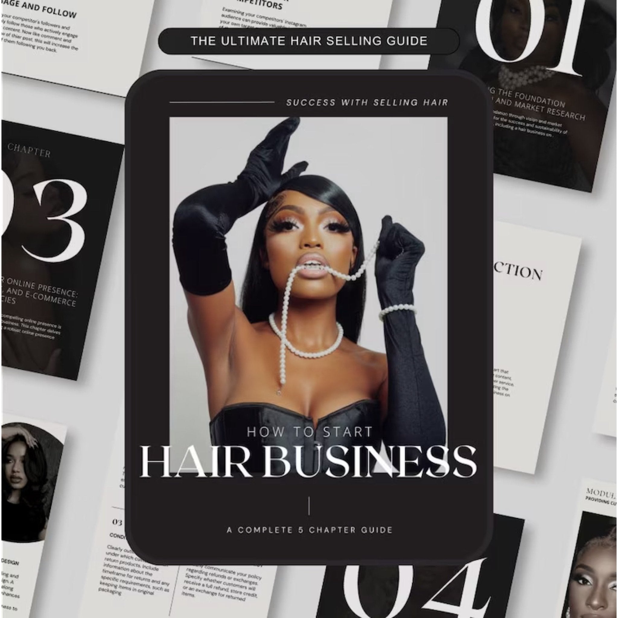 How To Start A Hair Business - Digital Product Store